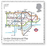 London "Tube" Map, Jan. 2009