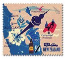 Auckland area stamp