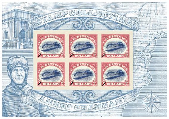 USA Proposed 20130922 Jenny Invert Re-Issue Mini-Sheet