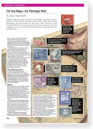 GSM July 2015, N. Davenhill, "On the Map - Or Perhaps Not!"