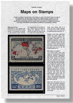 "Maps on Stamps" an introductory article by Mark Honig